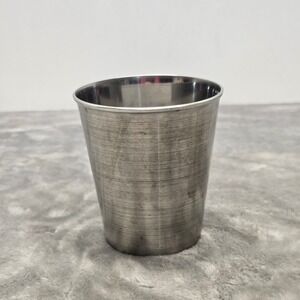 Vollrath 6847 Stainless Steel Tumbler Cup 3.25 Inch Silver Metal Made in USA
